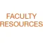 faculty resources